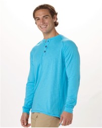 Boxercraft Henley Long Sleeve T-Shirt