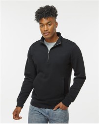 J America Heavyweight Fleece Quarter-Zip Sweatshirt