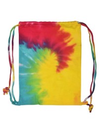 Colortone Tie-Dyed Drawstring Backpack