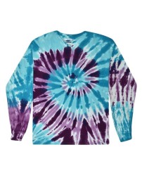 Colortone Youth Tie-Dyed Long Sleeve T-Shirt