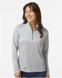 Adidas Women's Space Dyed Quarter-Zip Pullover