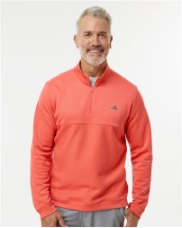 Adidas Ultimate365 Textured Quarter-Zip Pullover