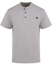 Dickies Heavyweight Traditional Short Sleeve Henley