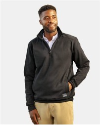 Nautica Men's Anchor Fleece Quarter-Zip Pullover