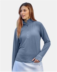 Nautica Women's Saltwater Quarter-Zip Pullover