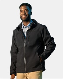 Nautica Men's Wavestorm Hooded Soft Shell Jacket