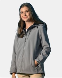 Nautica Women's Wavestorm Hooded Soft Shell Jacket