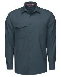 Red Kap Cooling Long Sleeve Work Shirt - Tall Sizes