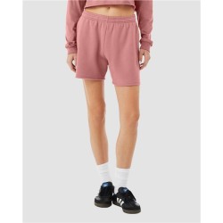 BELLA  CANVAS Women's Cutoff Fleece Shorts