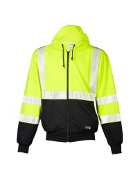 Kishigo Unisex FR Full-Zip Hooded Sweatshirt