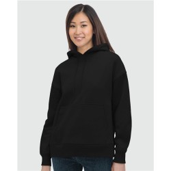Bayside Women's USA-Made Hooded Sweatshirt