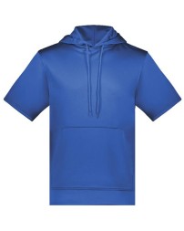Augusta Sportswear Fleece Short Sleeve Hooded Pullover