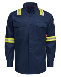 Bulwark Nomex Comfort Enhanced-Vis Woven Long Sleeve Shirt
