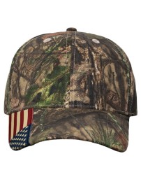 Kati Camo Woven USA Flag Cap