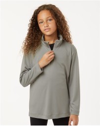 AllPro Pro-Lock Youth Performance Quarter-Zip Pullover