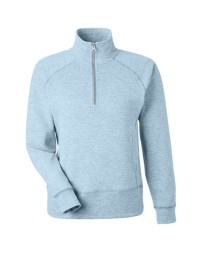 J America Women's Electric Fleece Quarter-Zip Sweatshirt