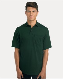 JERZEES Dri-Power Polo with Pocket