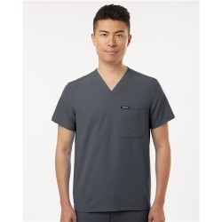 Jaanuu Holmes Everyday 1-Pocket Scrub V-Neck Top