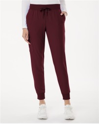 Jaanuu Women's Silex Knit-Waist Scrub Joggers