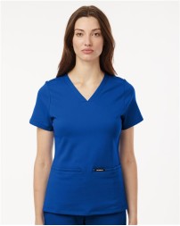 Jaanuu Women's Cesi Ultrasoft Scrub V-Neck Top