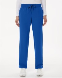 Jaanuu Women's Xenos Essential Knit-Waist Scrub Pants - Petite Sizes