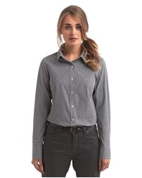 Artisan Collection by Reprime   Women's Microcheck Gingham Cotton Shirt