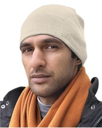 Bayside USA-Made 8 Cotton Thermal Beanie