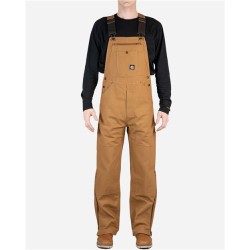 Berne Apparel Men's Slab Unlined Duck Bib Overall