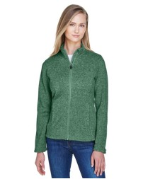 Devon  Jones Women's Bristol Full-Zip Sweater Fleece Jacket