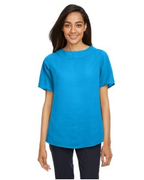 Devon  Jones Women's Perfect Fit Boat Neck Blouse
