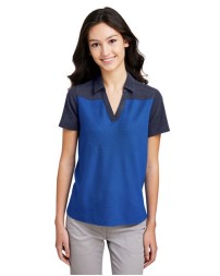 CORE365 Women's Fusion ChromaSoft Colorblock Polo