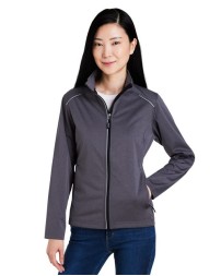 CORE365 Women's Techno Lite Three-Layer Knit Tech-Shell