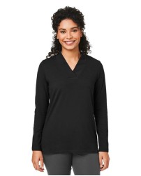Devon  Jones Women's Raleigh Shawl Collar Knit Top