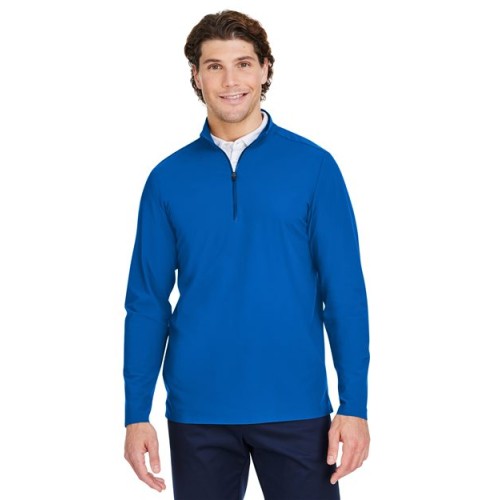 Devon  Jones Men's CrownLux Performance Windsor Welded Quarter-Zip Pullover