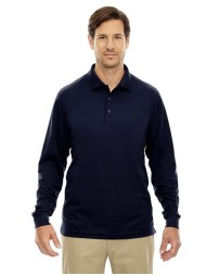 CORE365 Men's Tall Pinnacle Performance Long Sleeve Piqué Polo