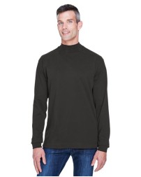 Devon  Jones Unisex Sueded Jersey Mock Neck T-Shirt