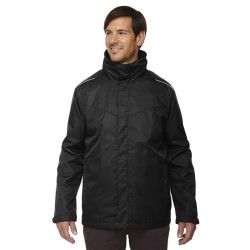 CORE365 Men's Tall Region 3-in-1 Jacket with Fleece Liner