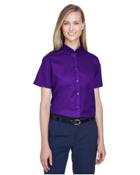 CORE365 Women's Optimum Short Sleeve Twill Shirt