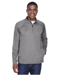 Devon  Jones Men's Stretch Tech-Shell Compass Quarter-Zip Pullover