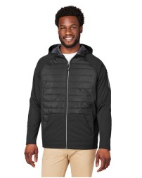 CORE365 Unisex Techno Lite Hybrid Hooded Jacket