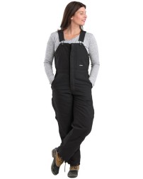 Berne Apparel Women's Softstone Duck Insulated Bib Overall