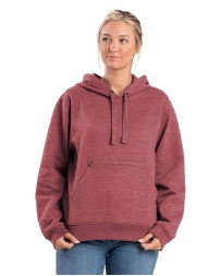 Berne Apparel Women's Heritage Zippered Pocket Hooded Sweatshirt