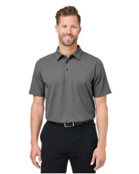 Devon  Jones Men's Crownlux Performance Geo Polo