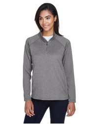 Devon  Jones Women's Stretch Tech-Shell Compass Quarter-Zip Pullover