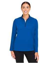 Devon  Jones Women's CrownLux Performance Windsor Welded Quarter-Zip Pullover