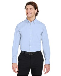 Devon  Jones Men's CrownLux Performance Microstripe Dress Shirt
