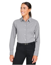 Devon  Jones Women's CrownLux Performance Gingham Dress Shirt
