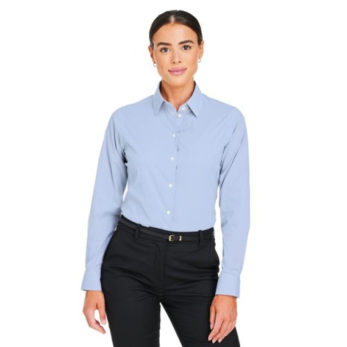 Devon  Jones Women's CrownLux Performance Microstripe Dress Shirt