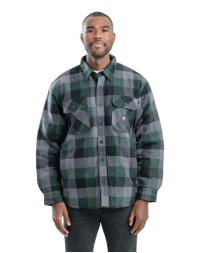 Berne Apparel Men's Tall Timber Flannel Shirt Jacket
