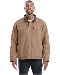 Berne Apparel Unisex Tall Vintage Washed Sherpa-Lined Work Jacket